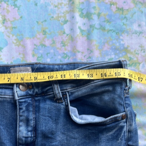 Anthropologie x Pilcro | The Yaya Mid-Rise Crop Straight Jeans Plus Size 32/14 - Picture 11 of 12